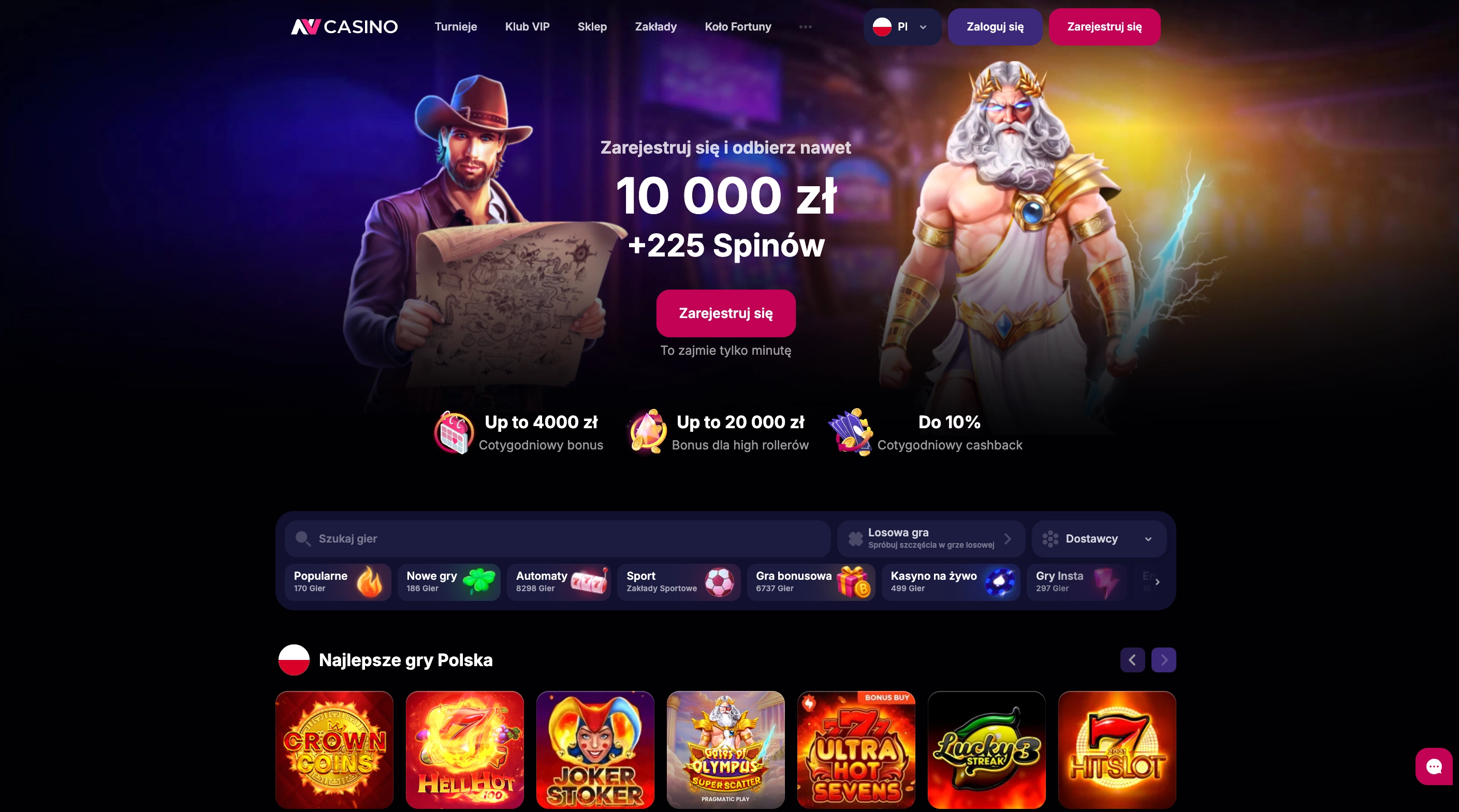 Co daje NVCasino code