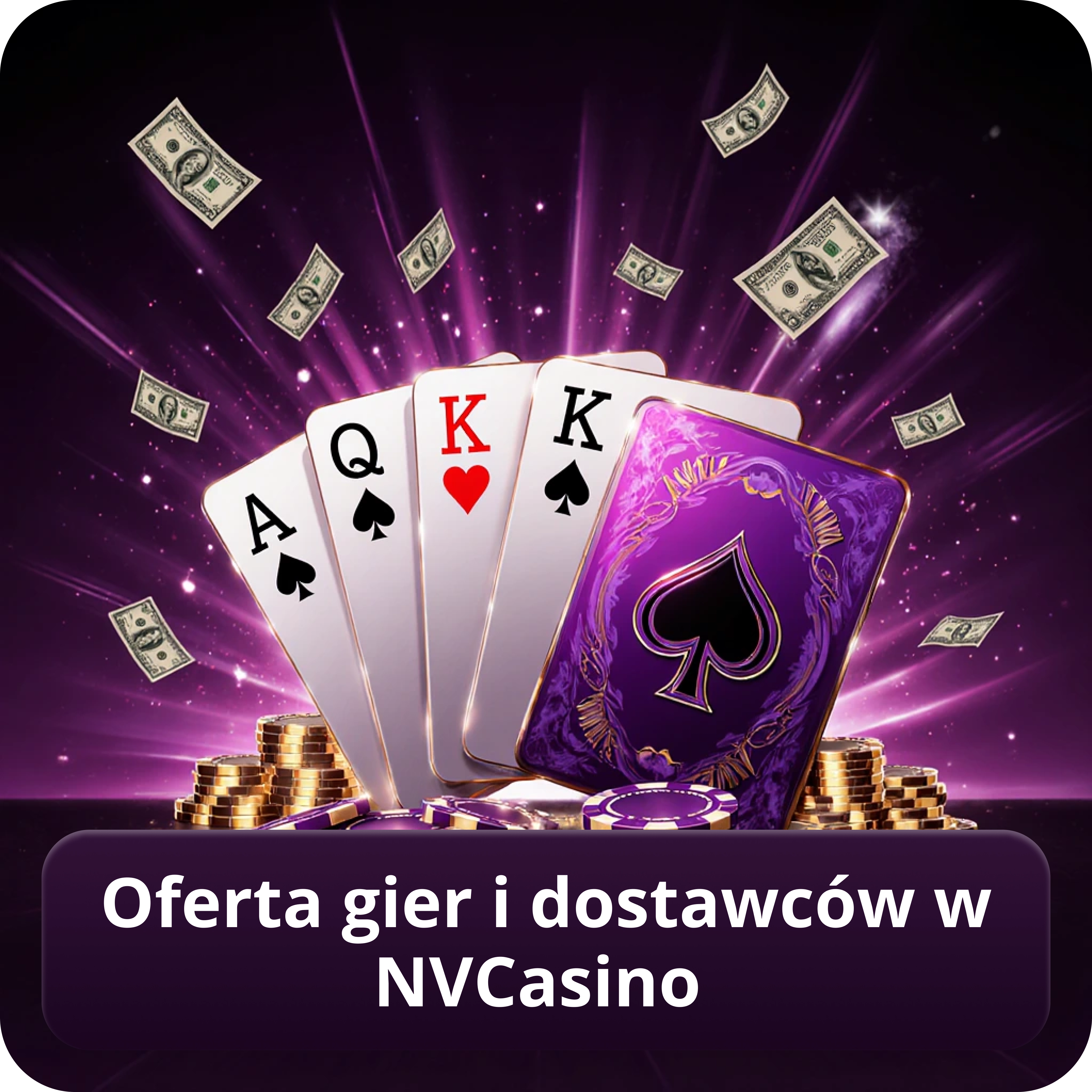 Oferta gier i dostawców w NVCasino