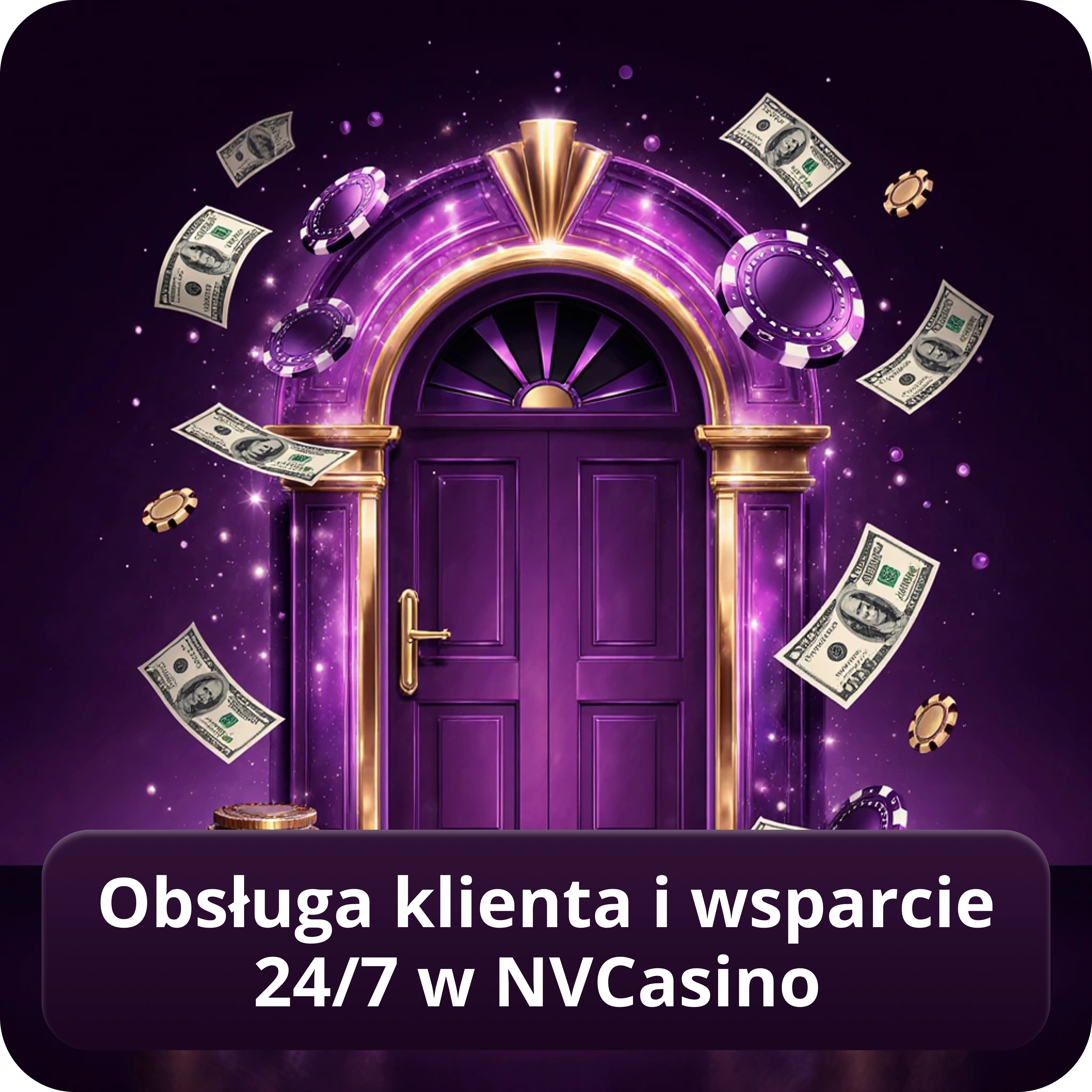 Obsługa klienta i wsparcie 24/7 w Nvcasino